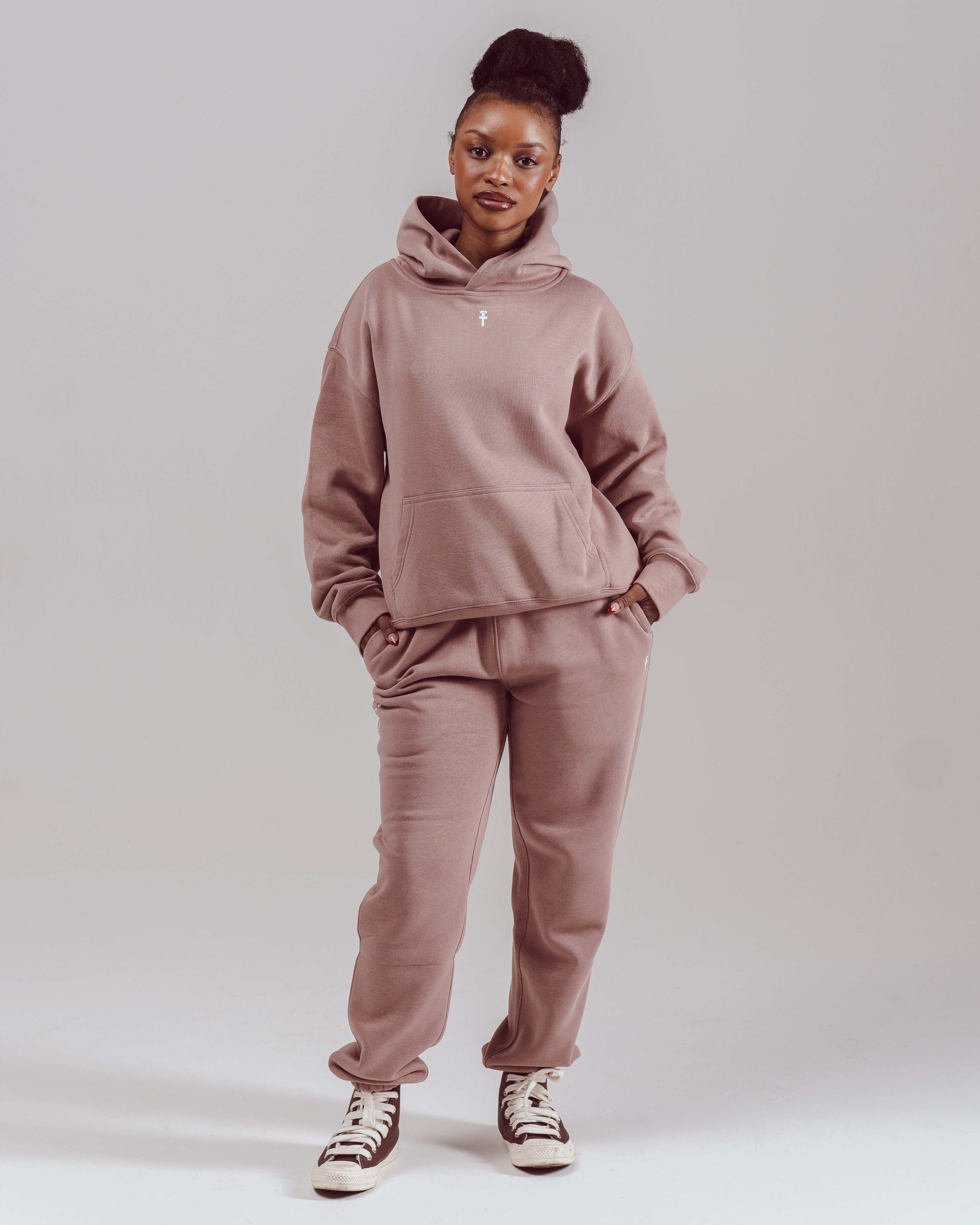 By Believers For The Kingdom Hoodie - Dusty Rose