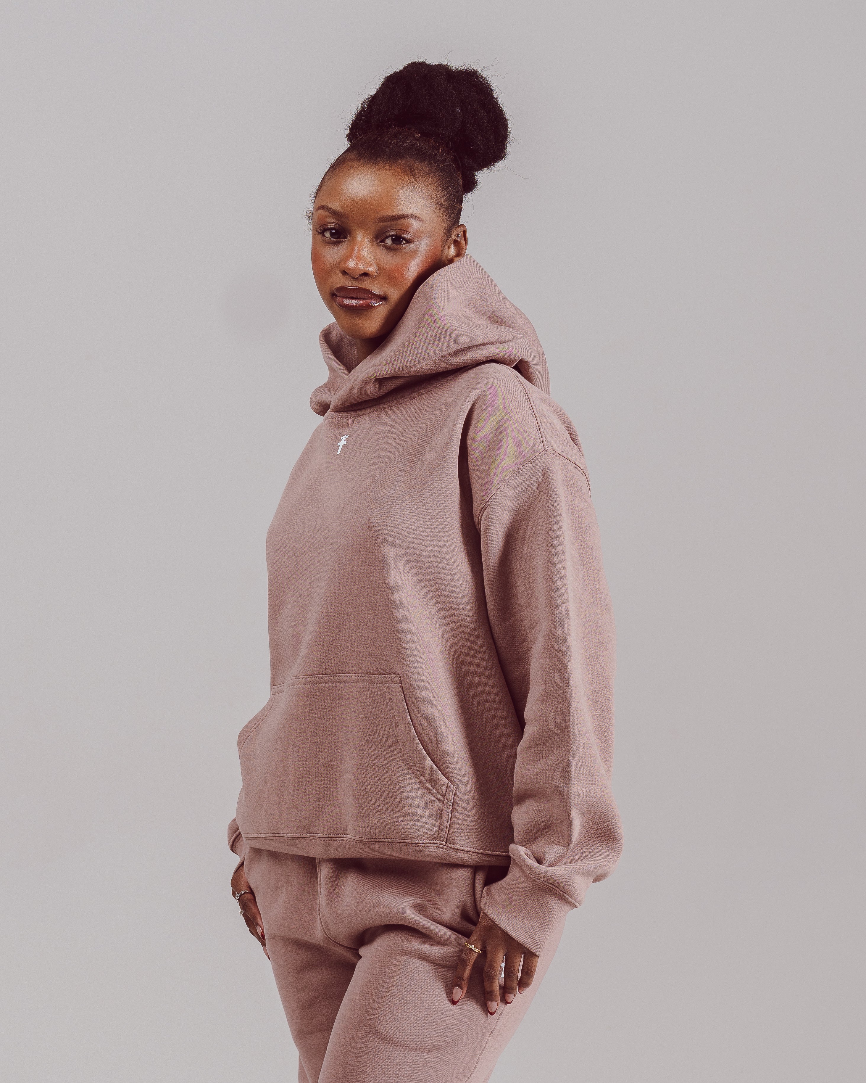 By Believers For The Kingdom Hoodie - Dusty Rose