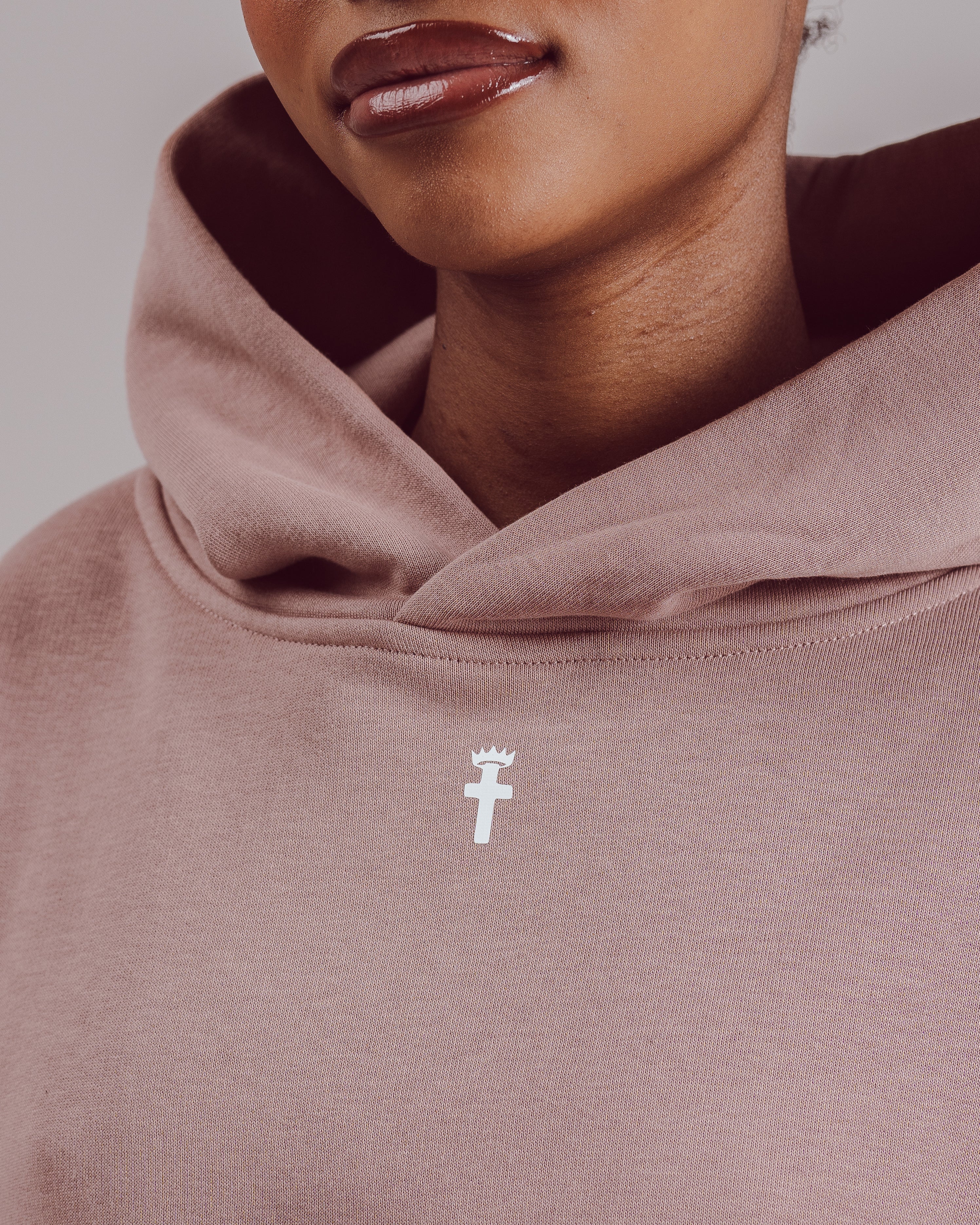 By Believers For The Kingdom Hoodie - Dusty Rose