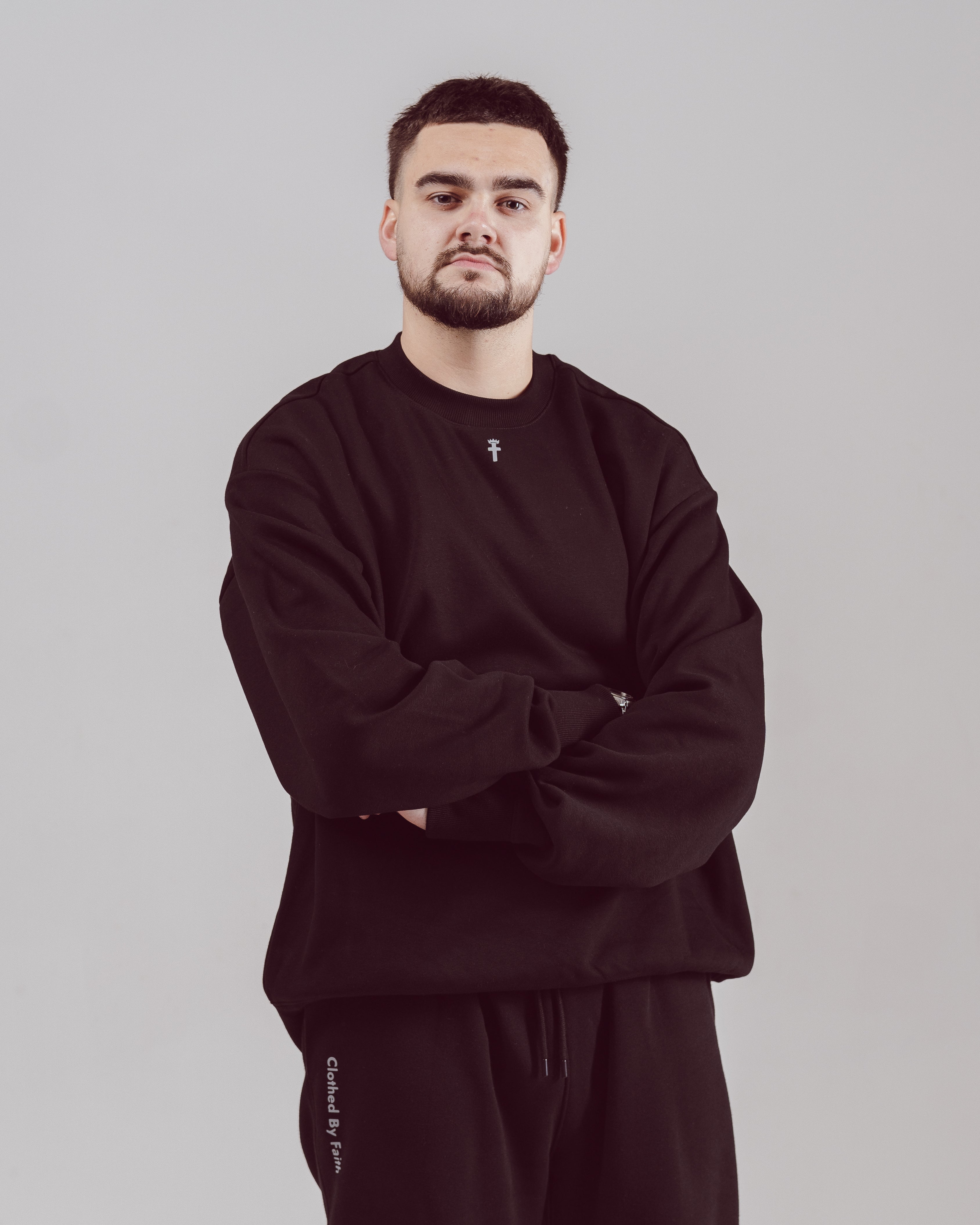 By Believers For The Kingdom Sweatshirt - Black