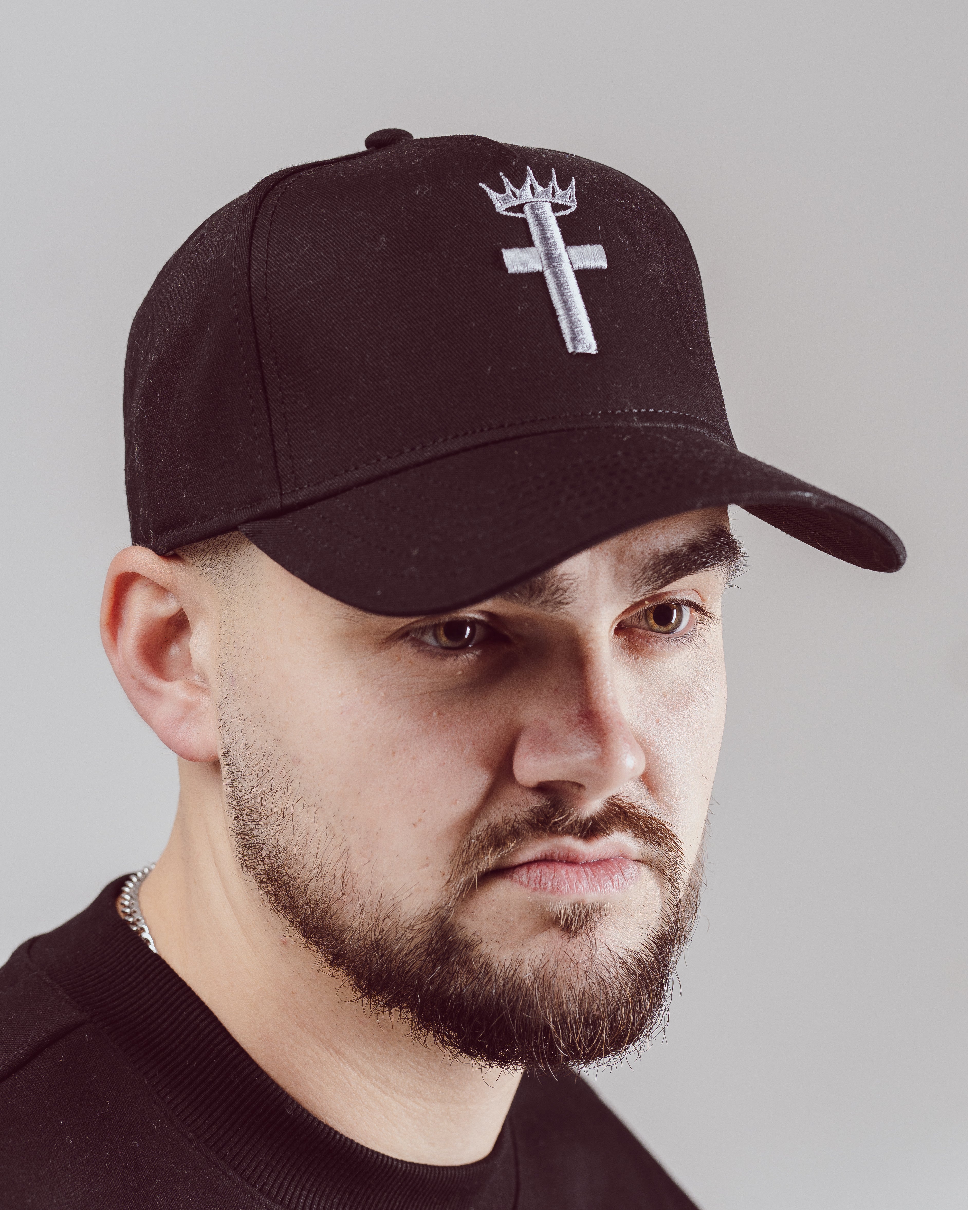 Clothed By Faith Cap - Black