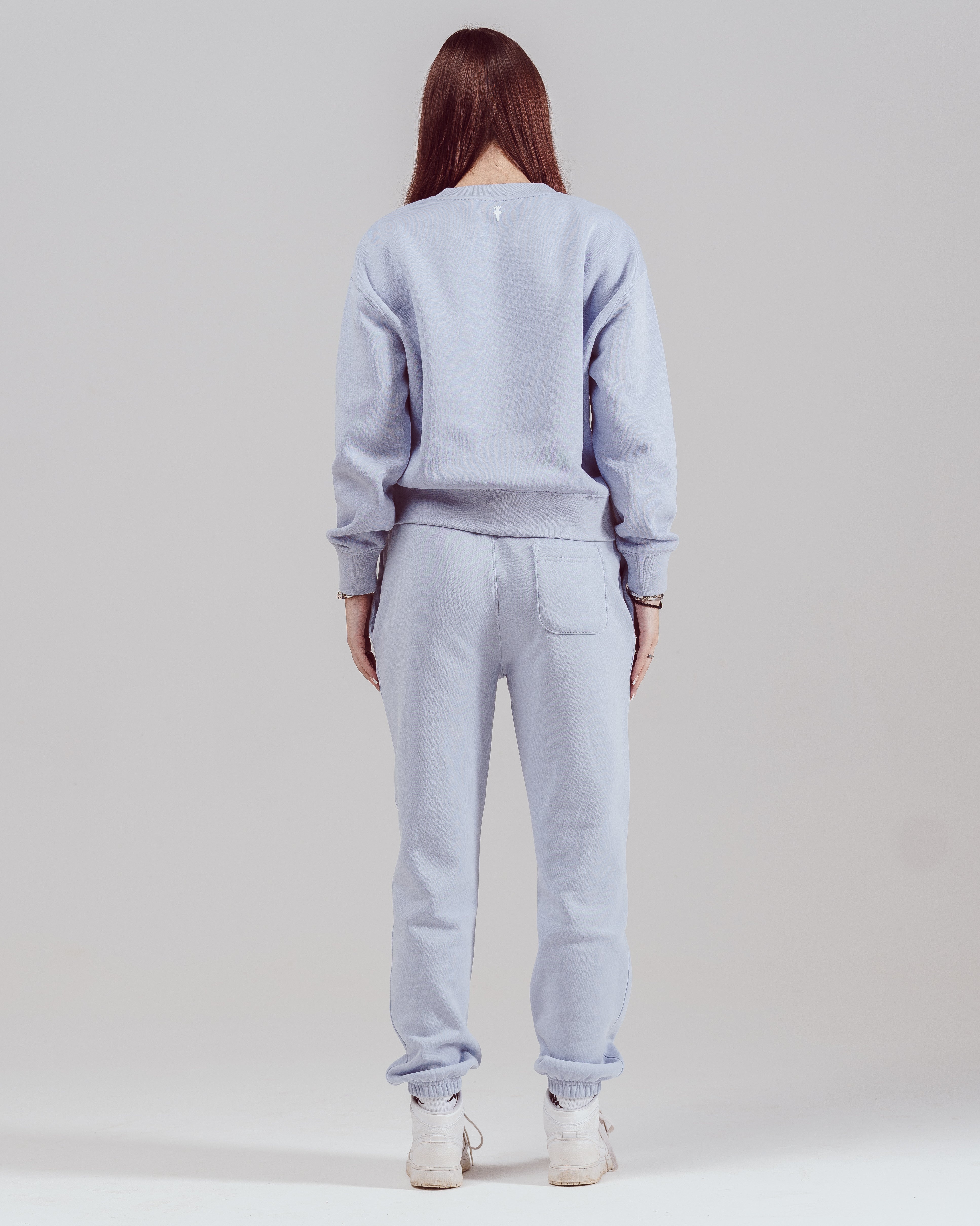 By Believers For The Kingdom Sweatshirt - Blue Lilac