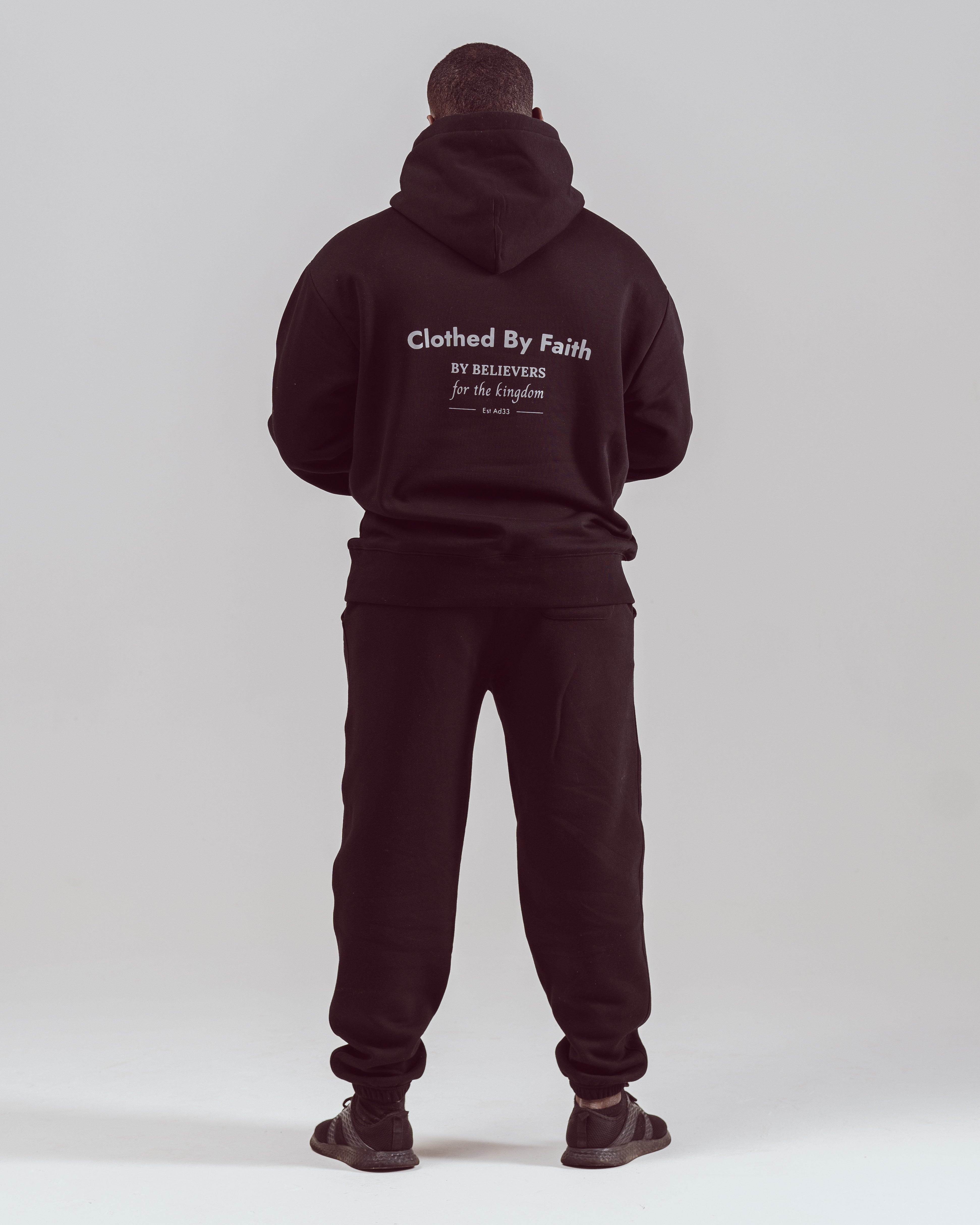 By Believers For The Kingdom Hoodie - Black