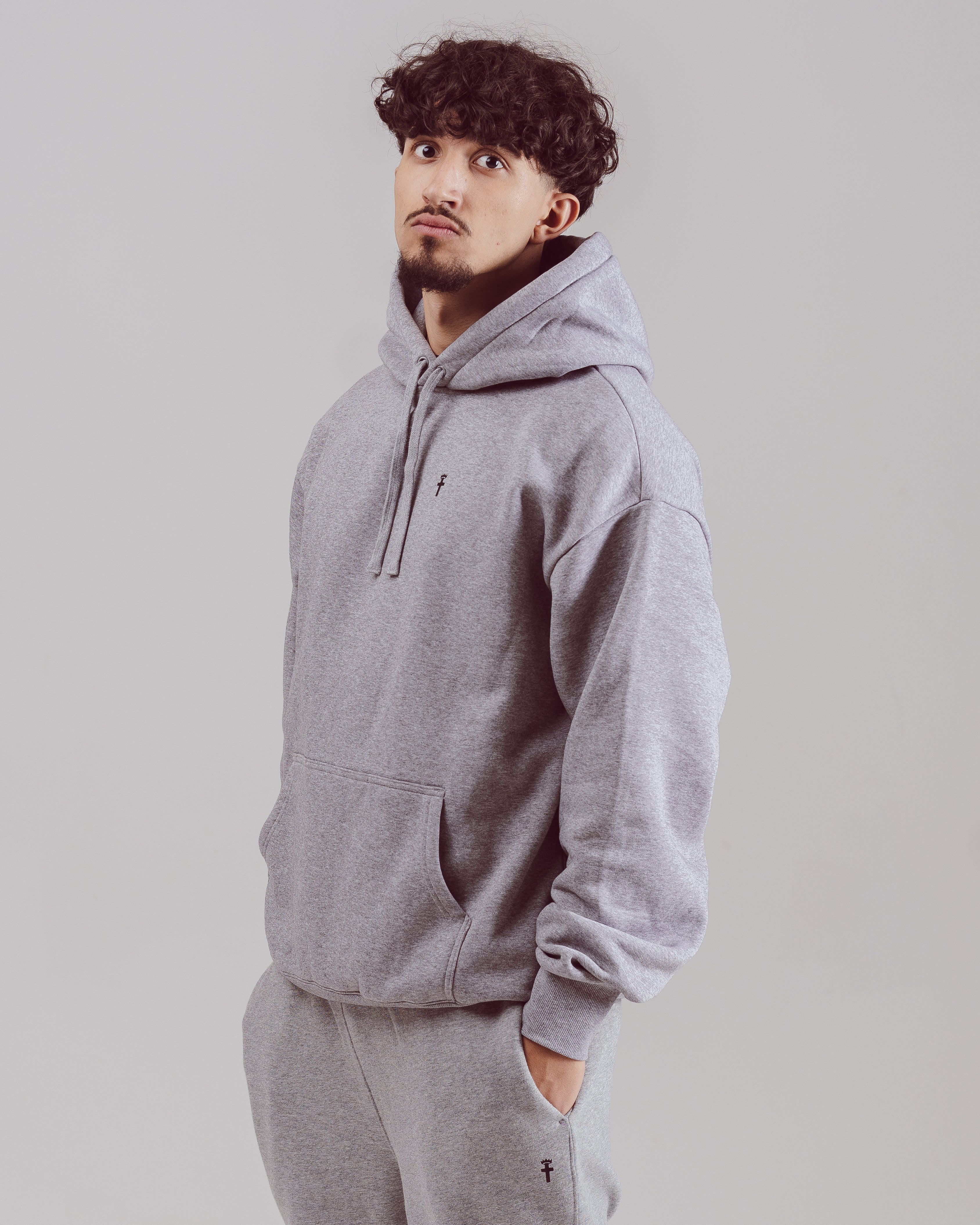 By Believers For The Kingdom Hoodie - Heather Grey