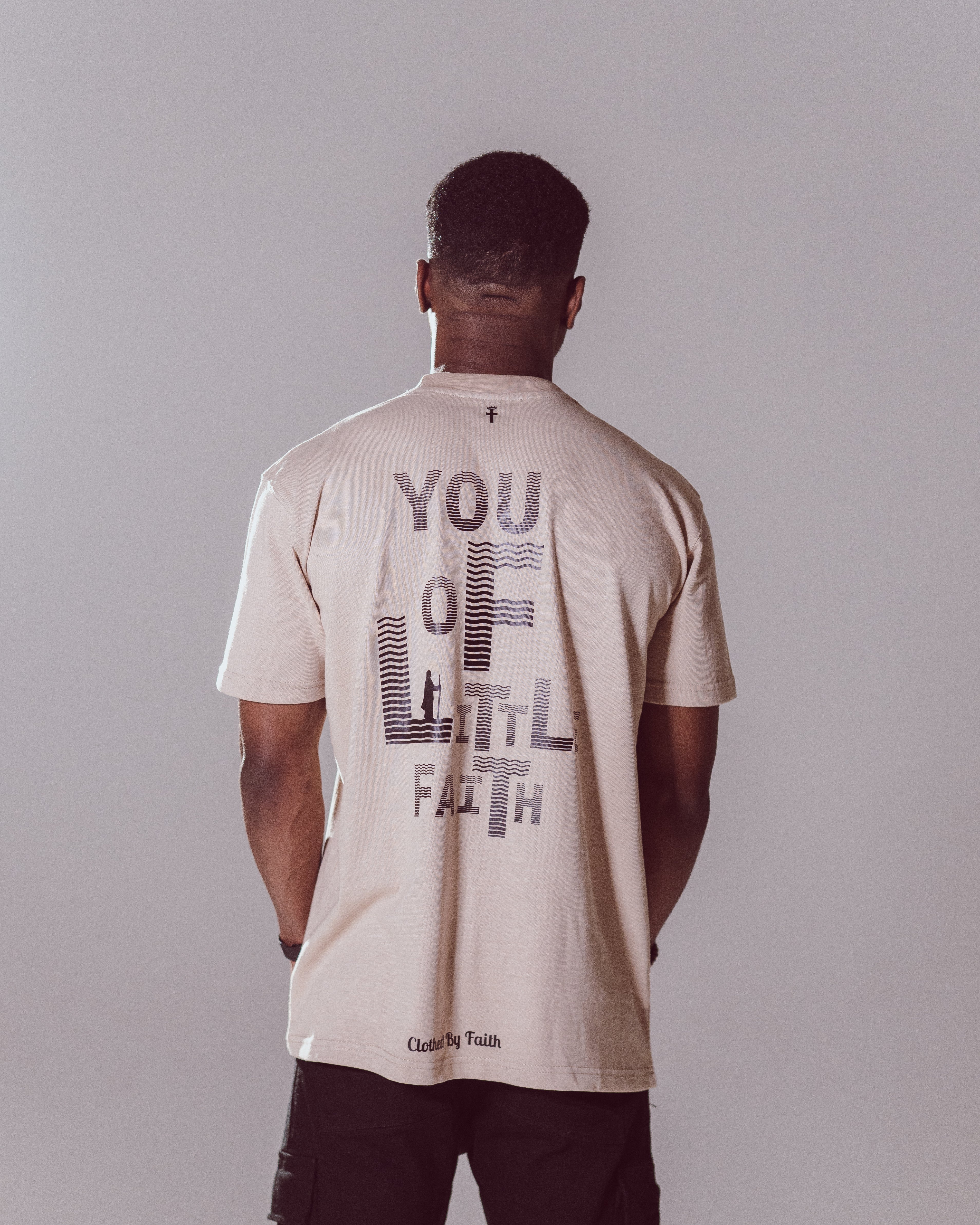 You Of Little Faith T-Shirt - Oat