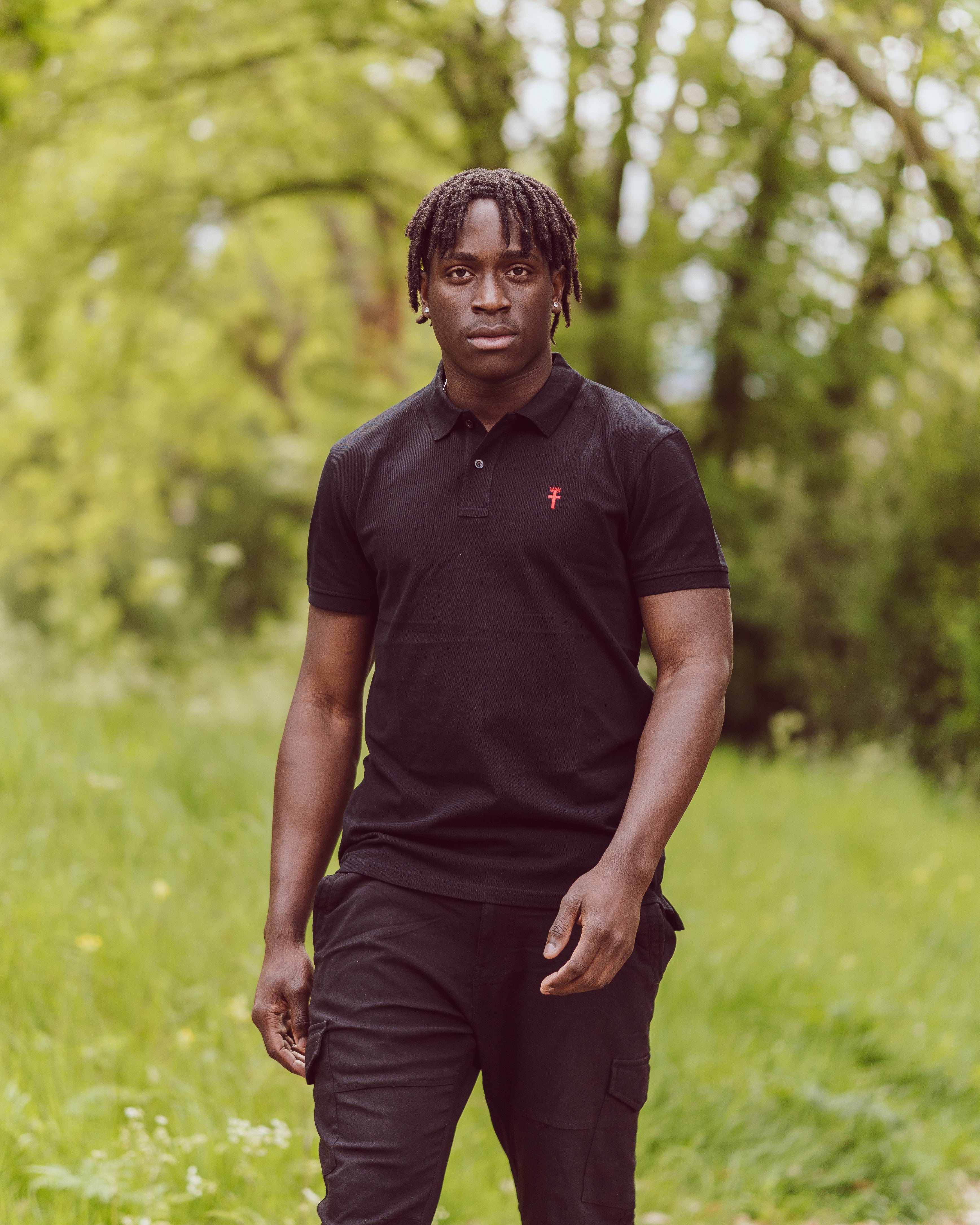 Polo Shirt - Calvary Black