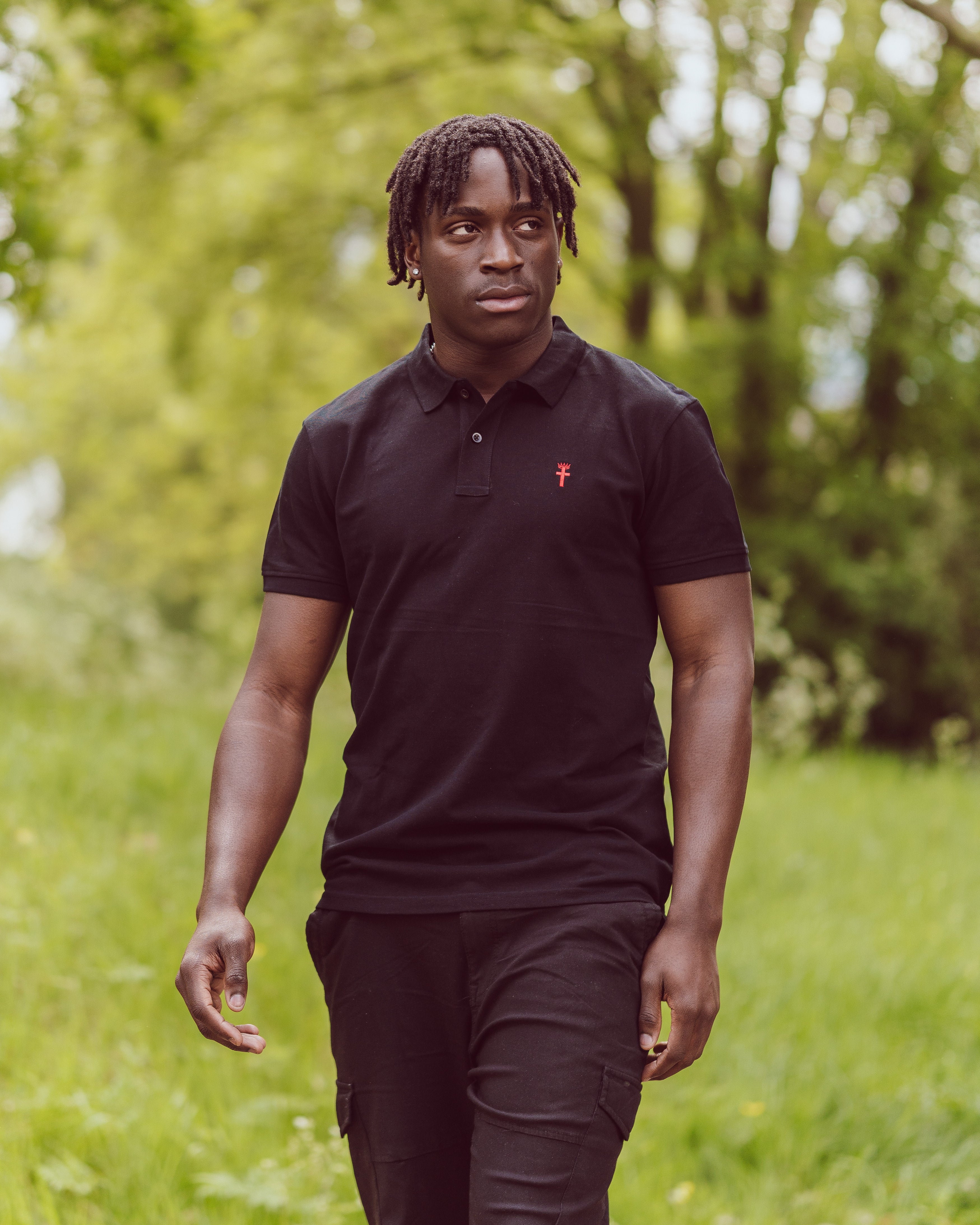 Polo Shirt - Calvary Black