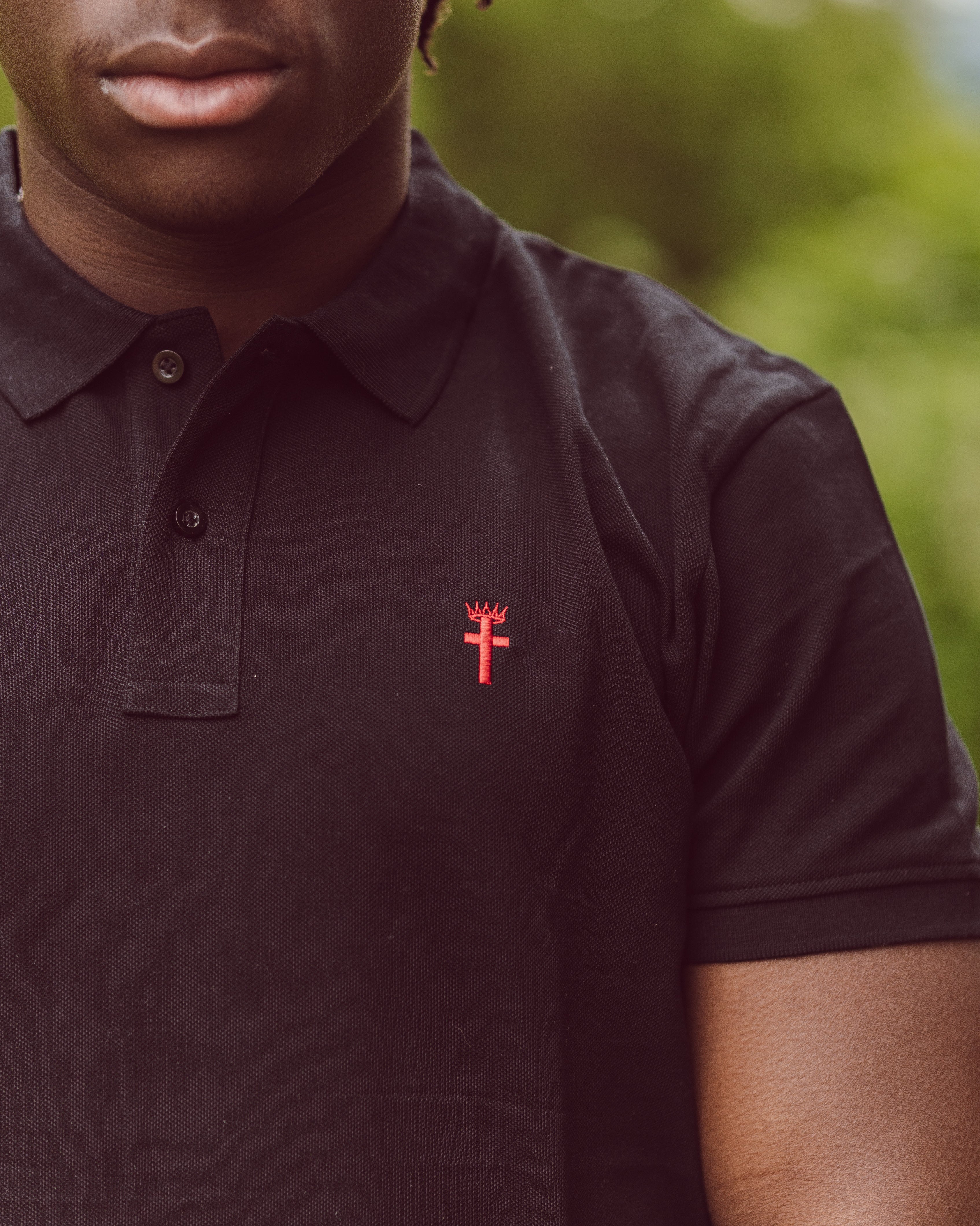 Polo Shirt - Calvary Black