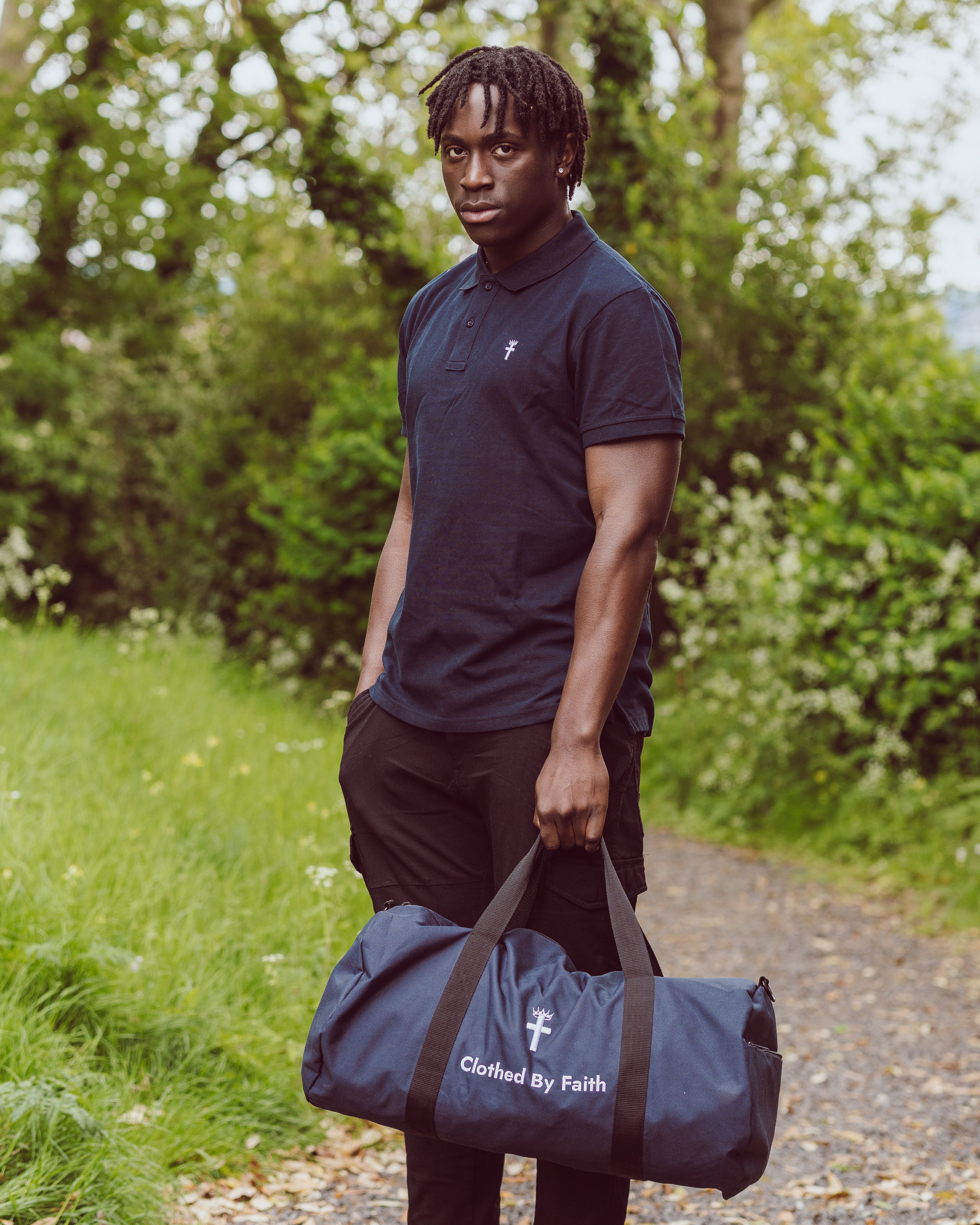 Polo Shirt - Galilee Blue
