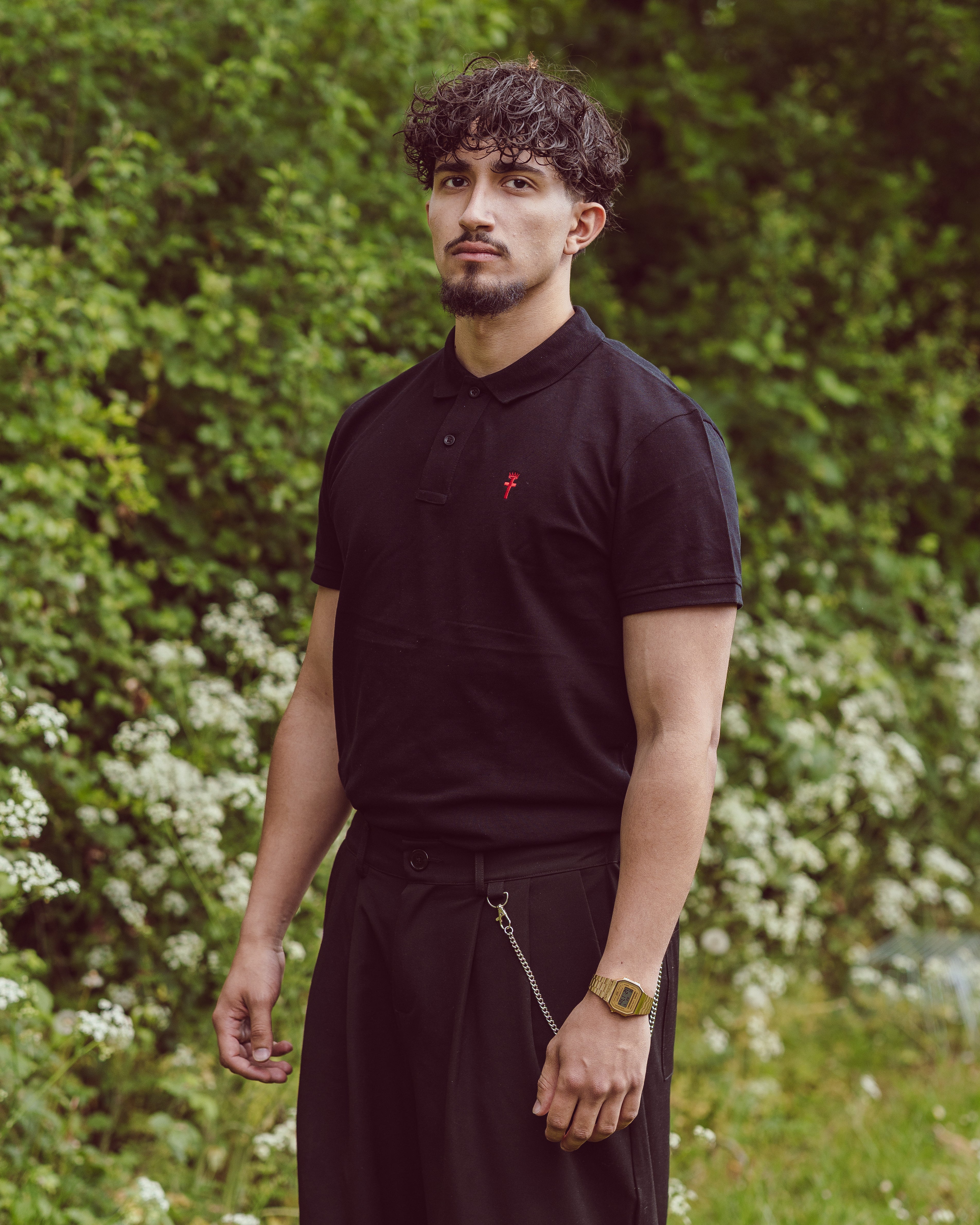 Polo Shirt - Calvary Black
