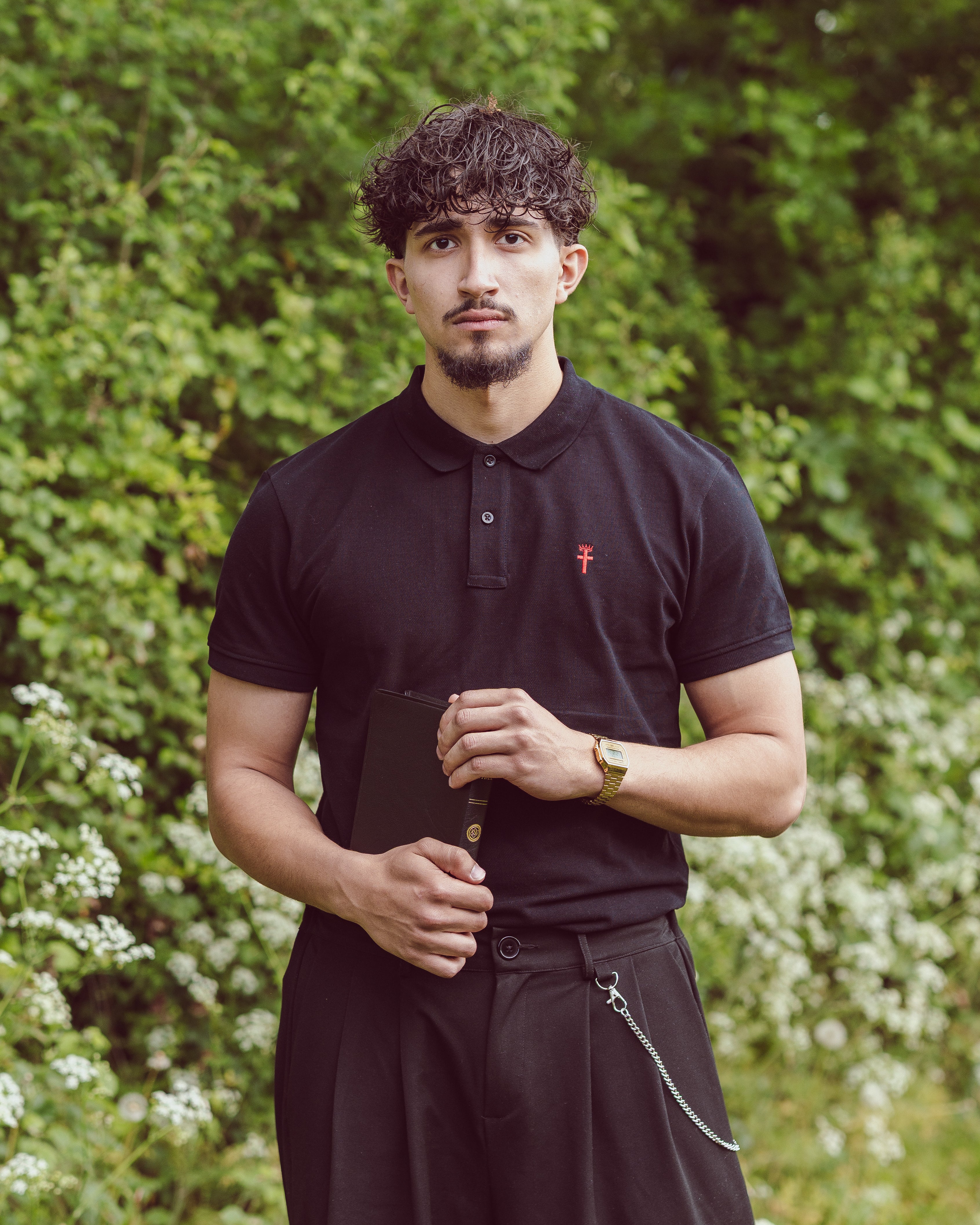 Polo Shirt - Calvary Black