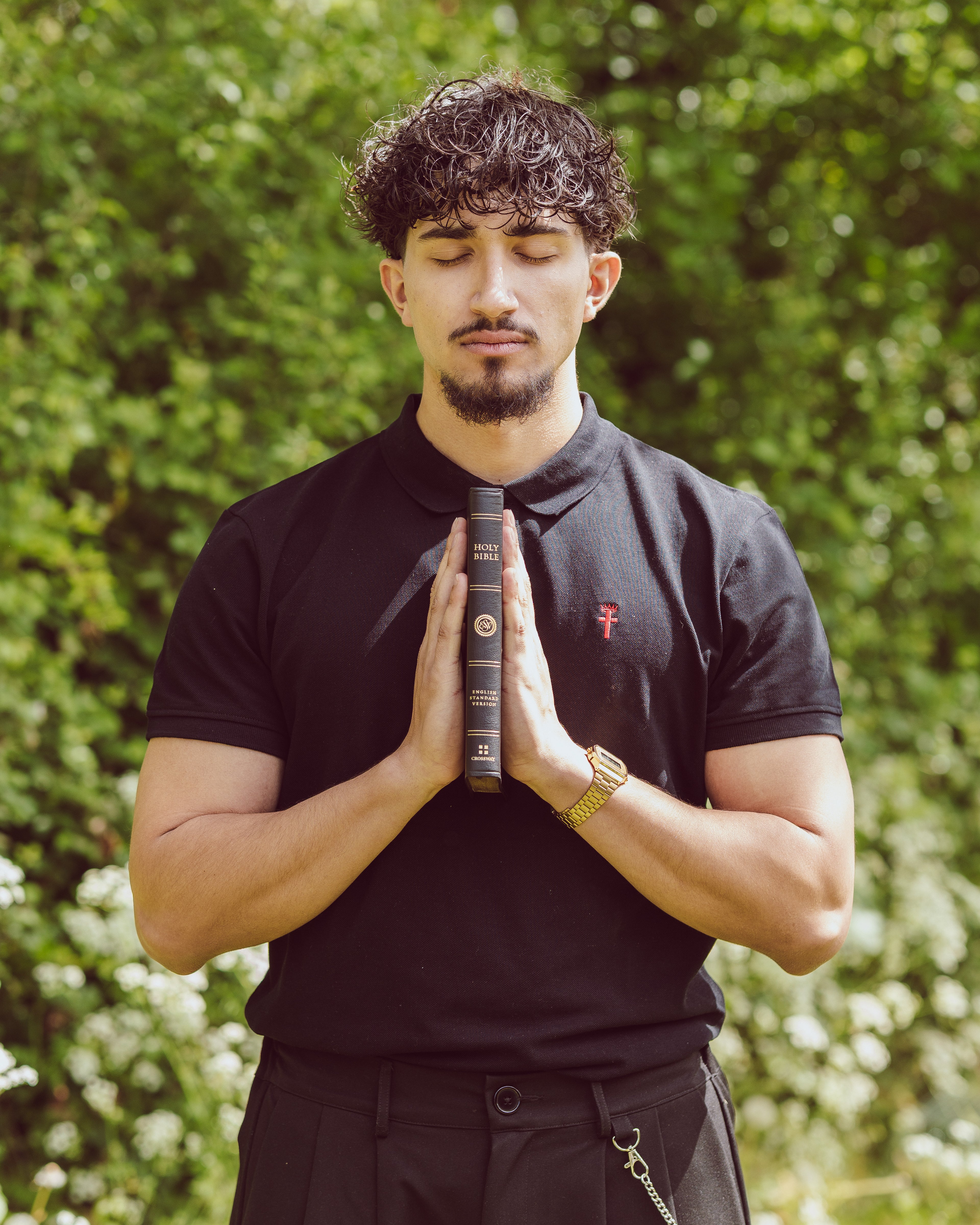 Polo Shirt - Calvary Black