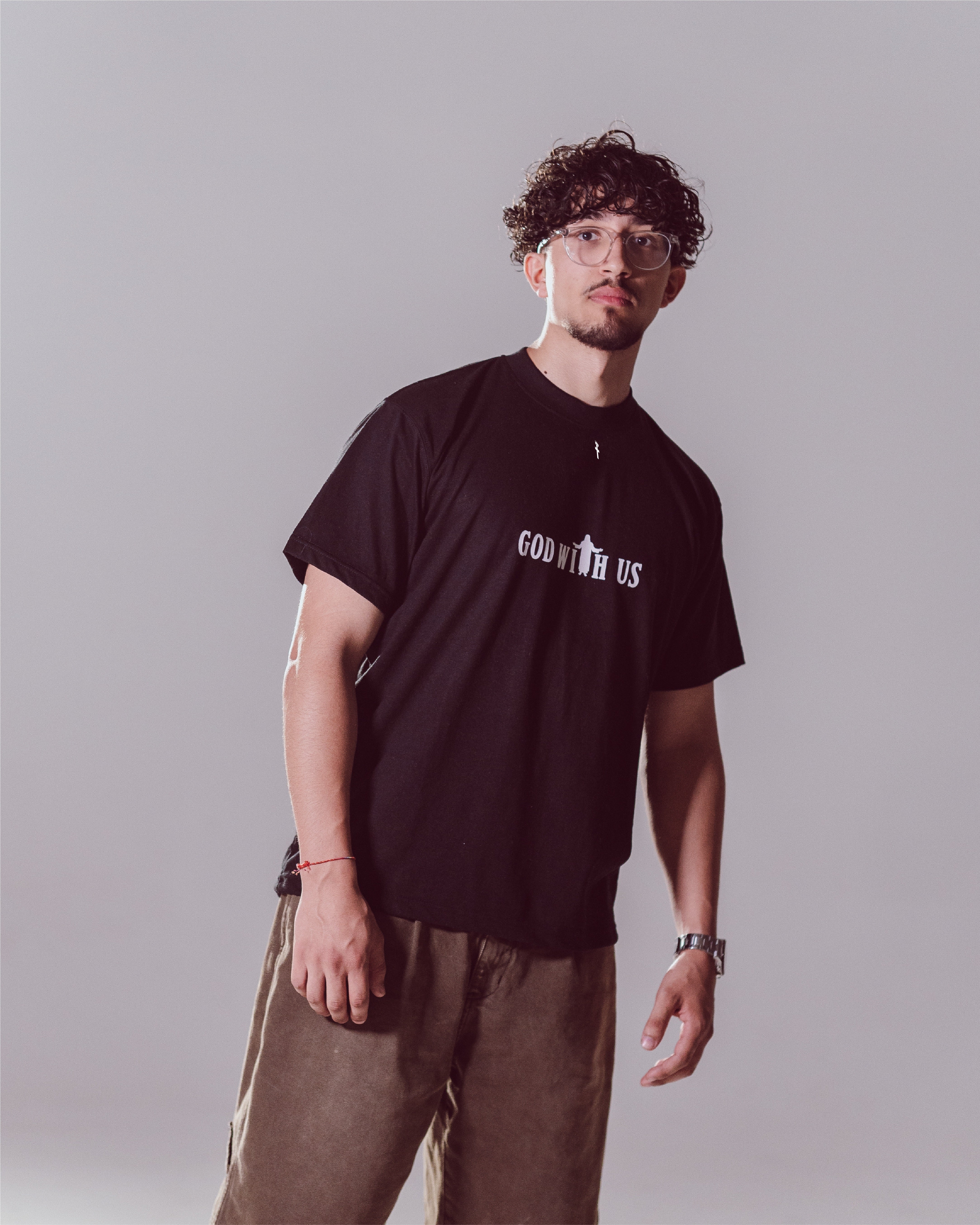 God With Us T-Shirt - Black