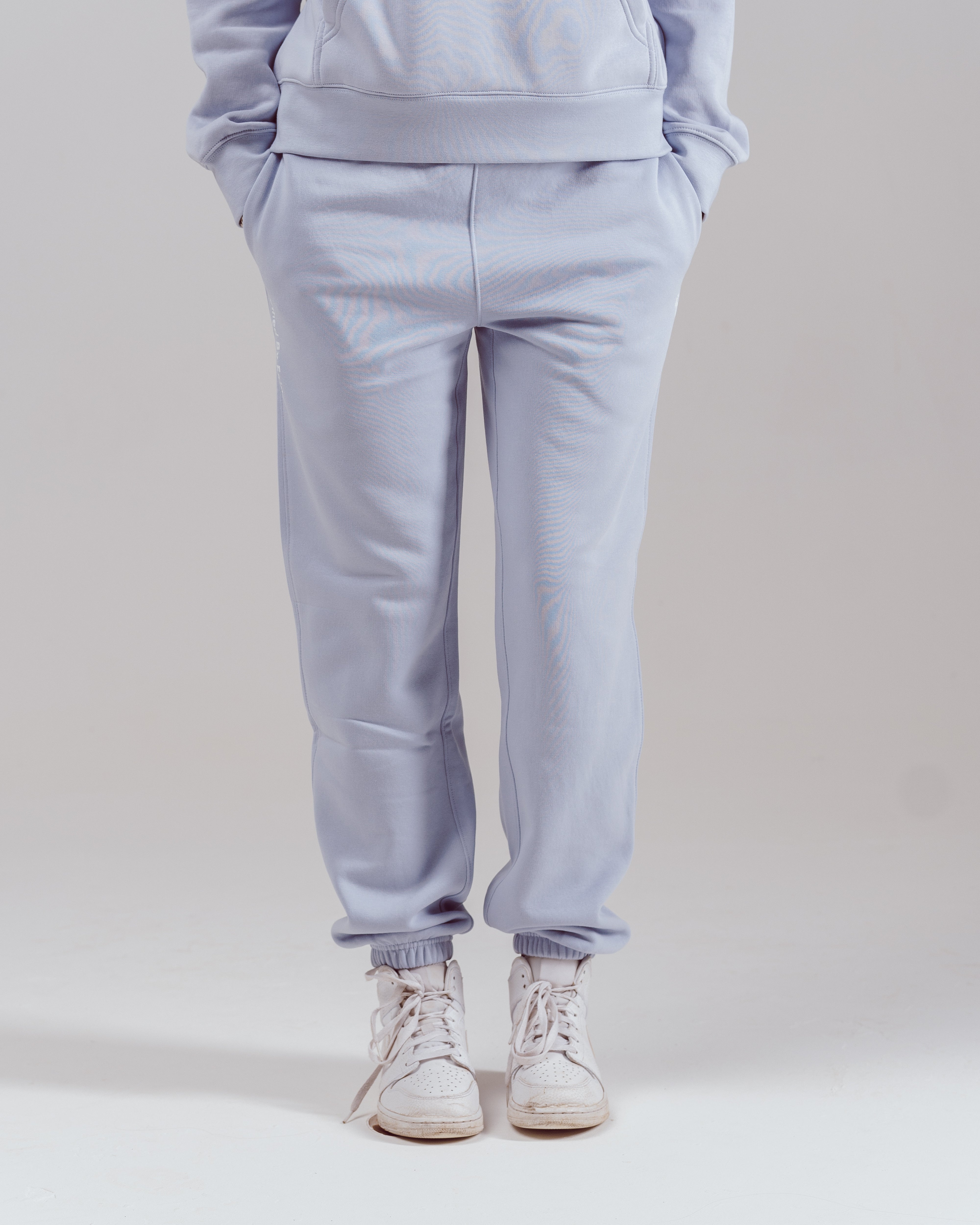 Clothed By Faith Joggers - Blue Lilac