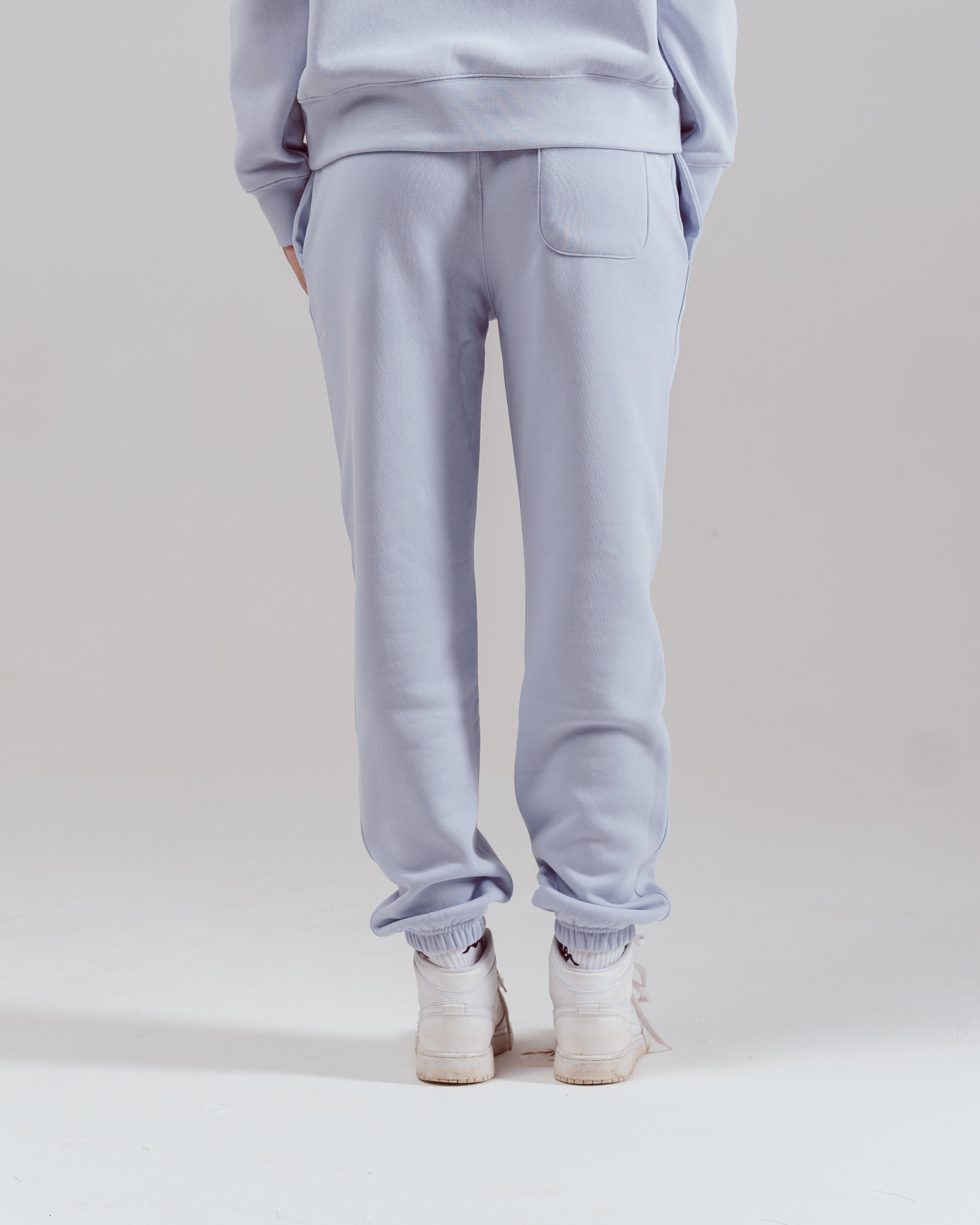 Clothed By Faith Joggers - Blue Lilac