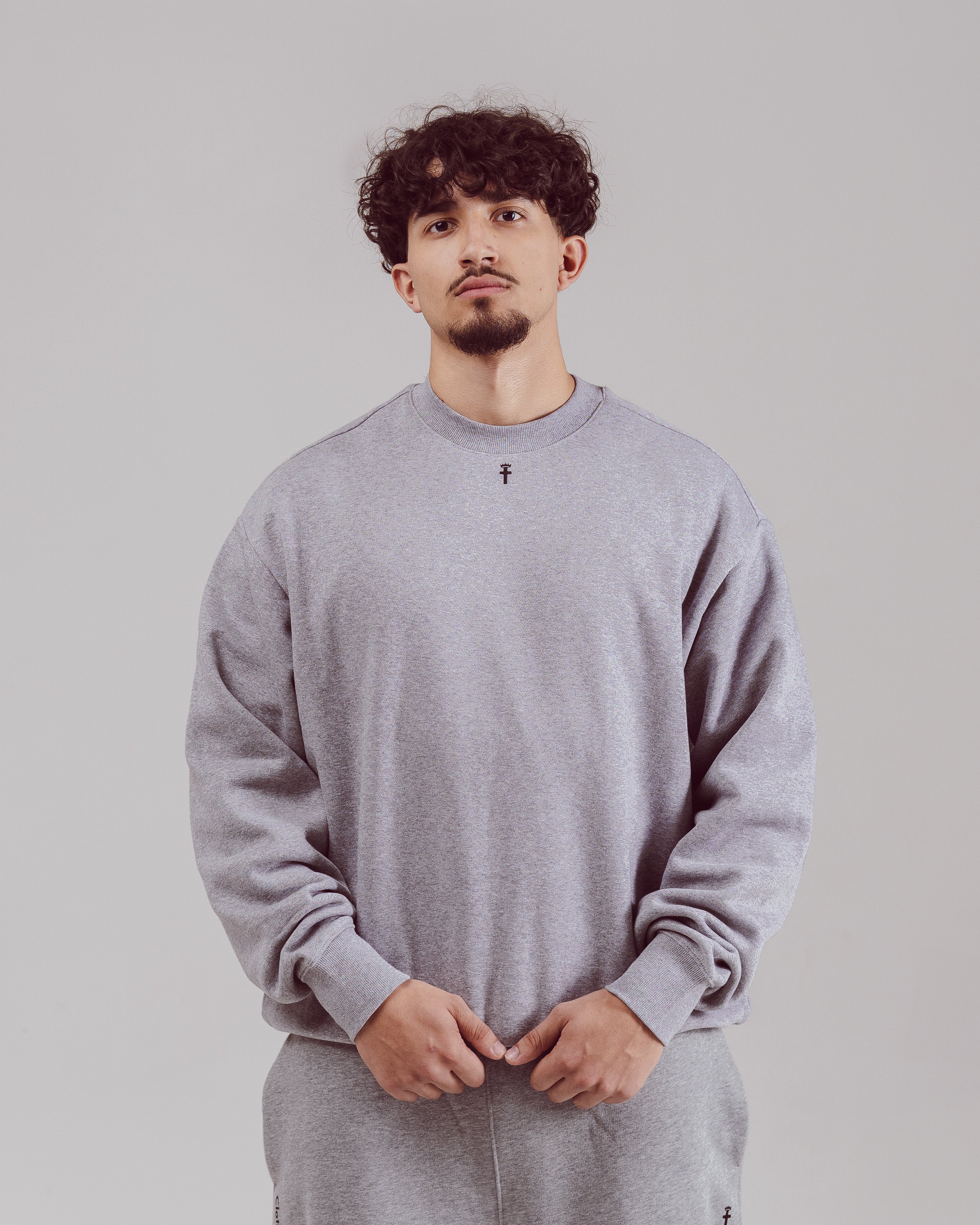 By Believers For The Kingdom Sweatshirt - Heather Grey