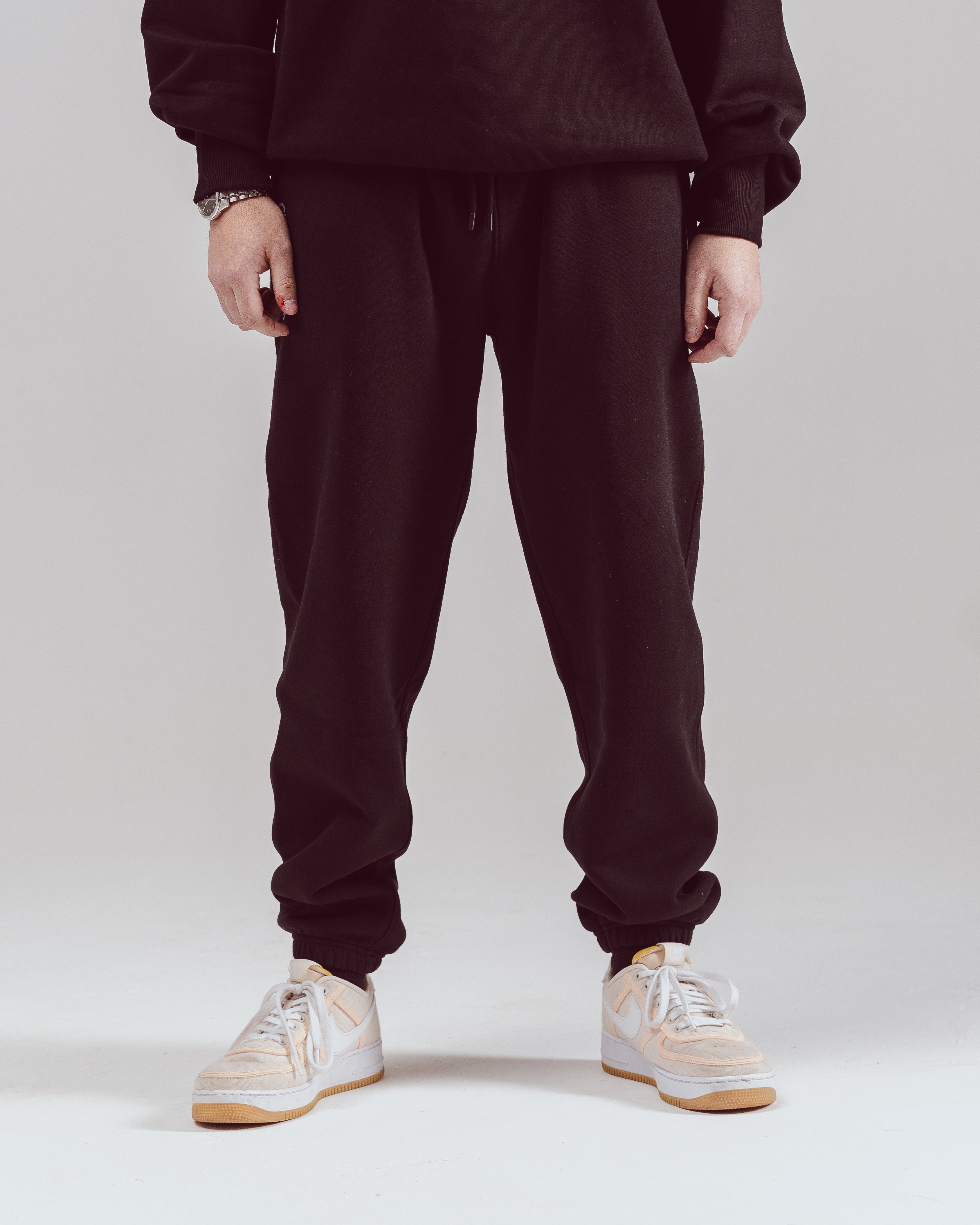 Clothed By Faith Joggers - Black