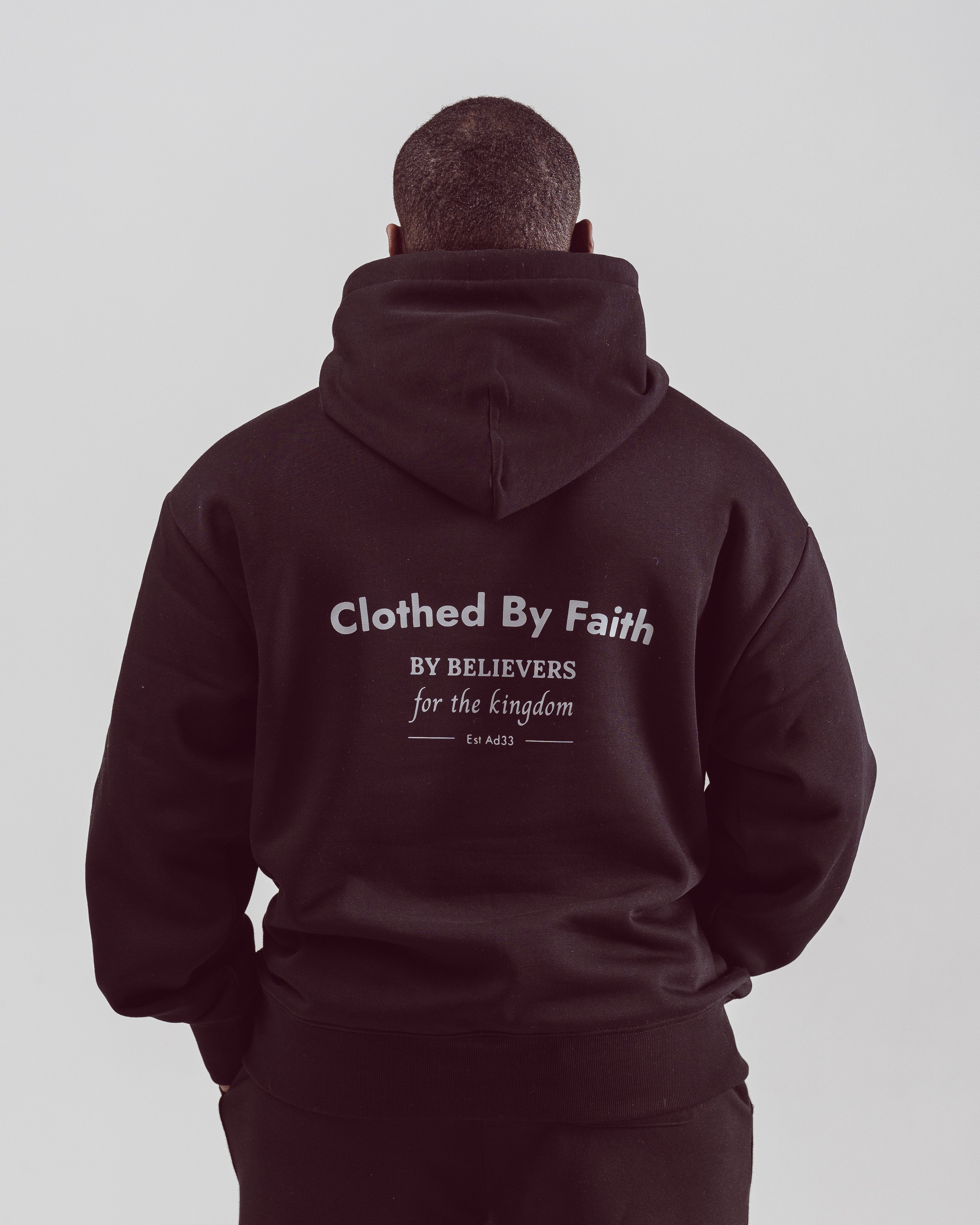 By Believers For The Kingdom Hoodie - Black