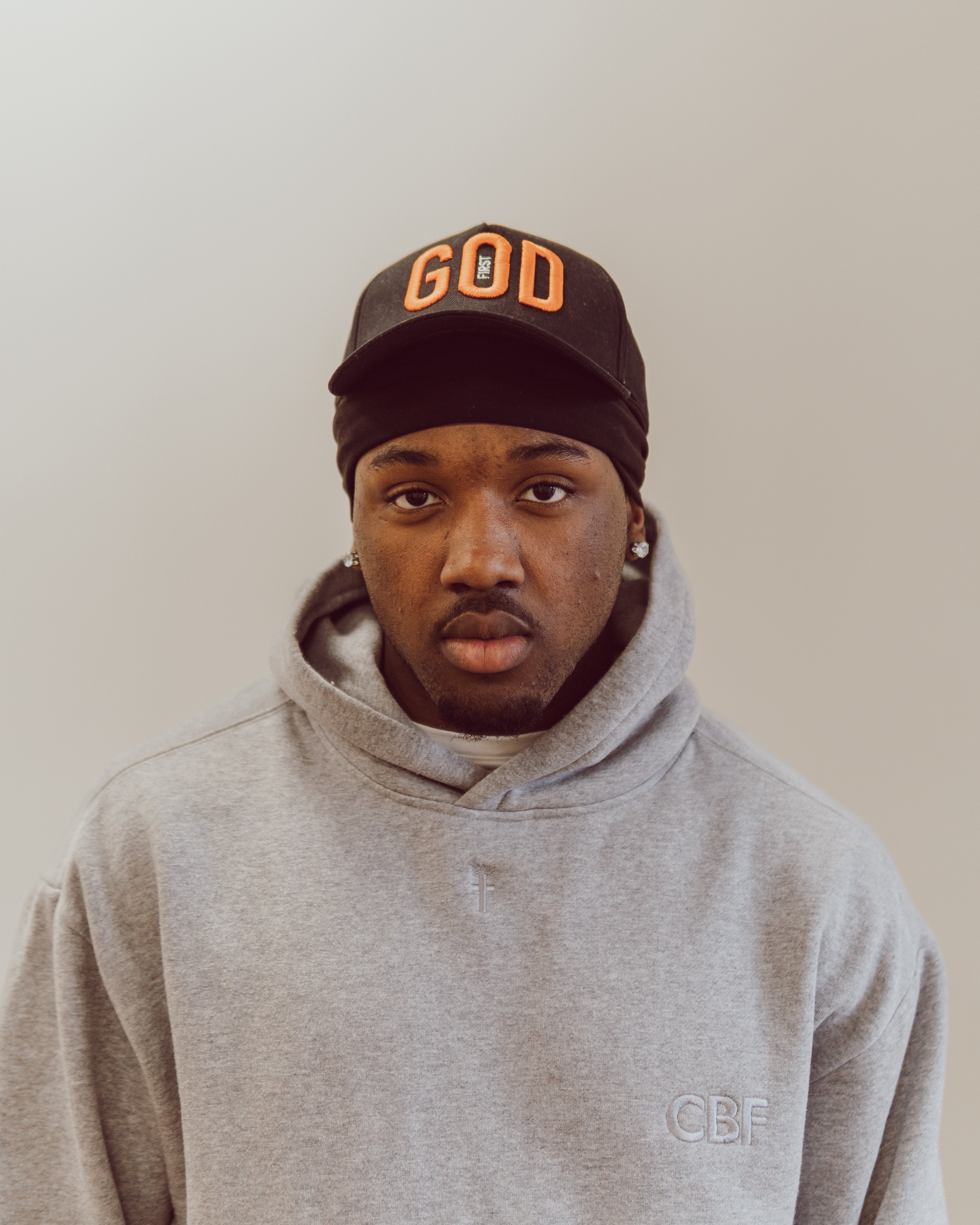 God First Cap - Black