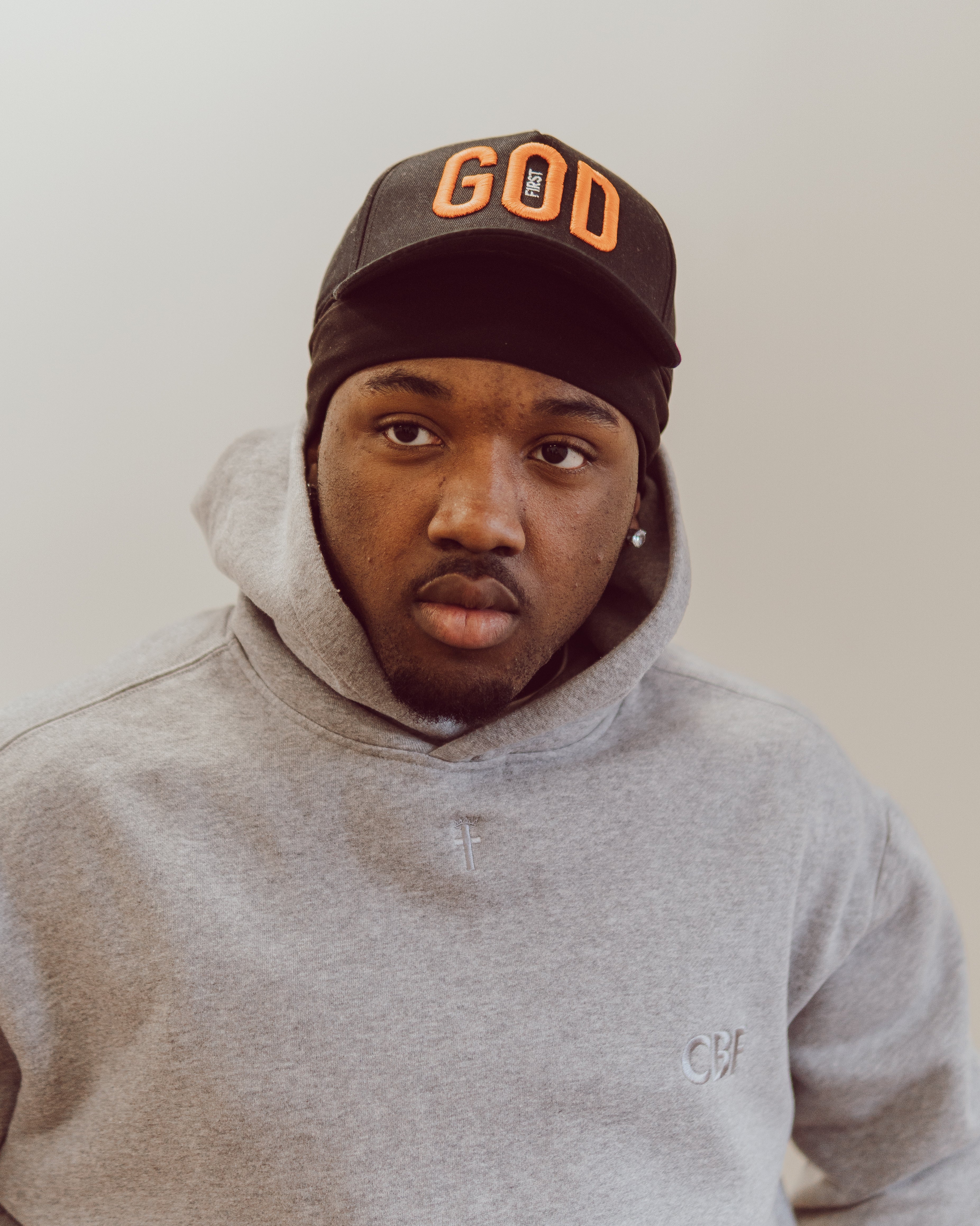 God First Cap - Black