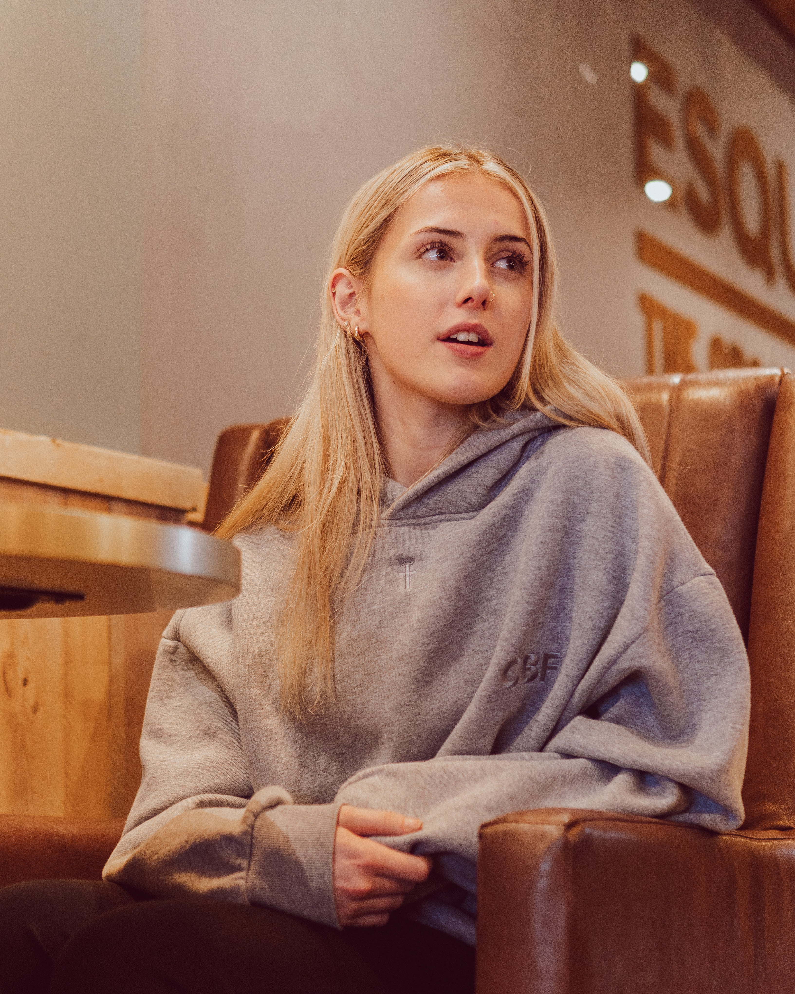 FIRM FOUNDATION BOXY HOODIE - HEATHER GREY