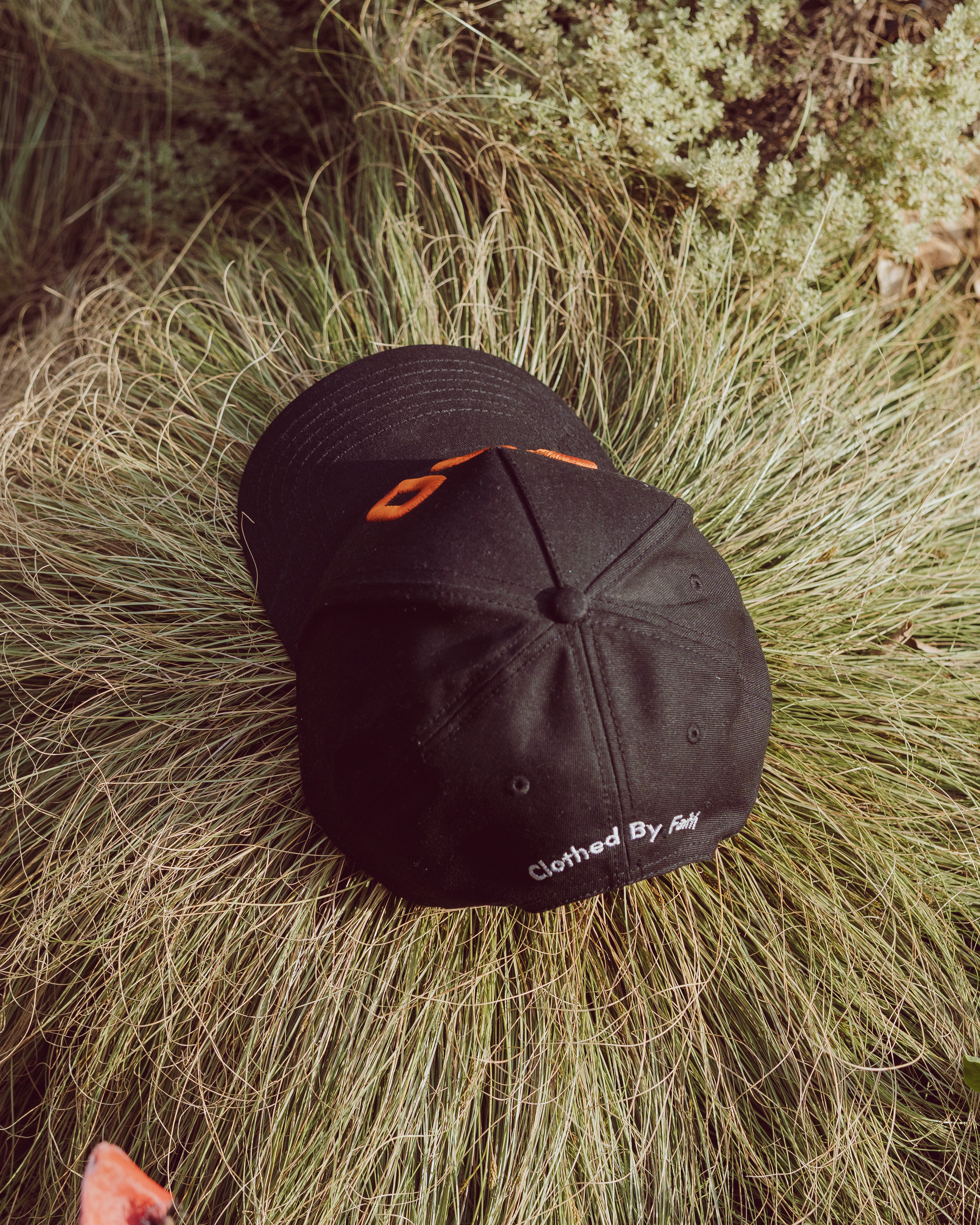 God First Cap - Black