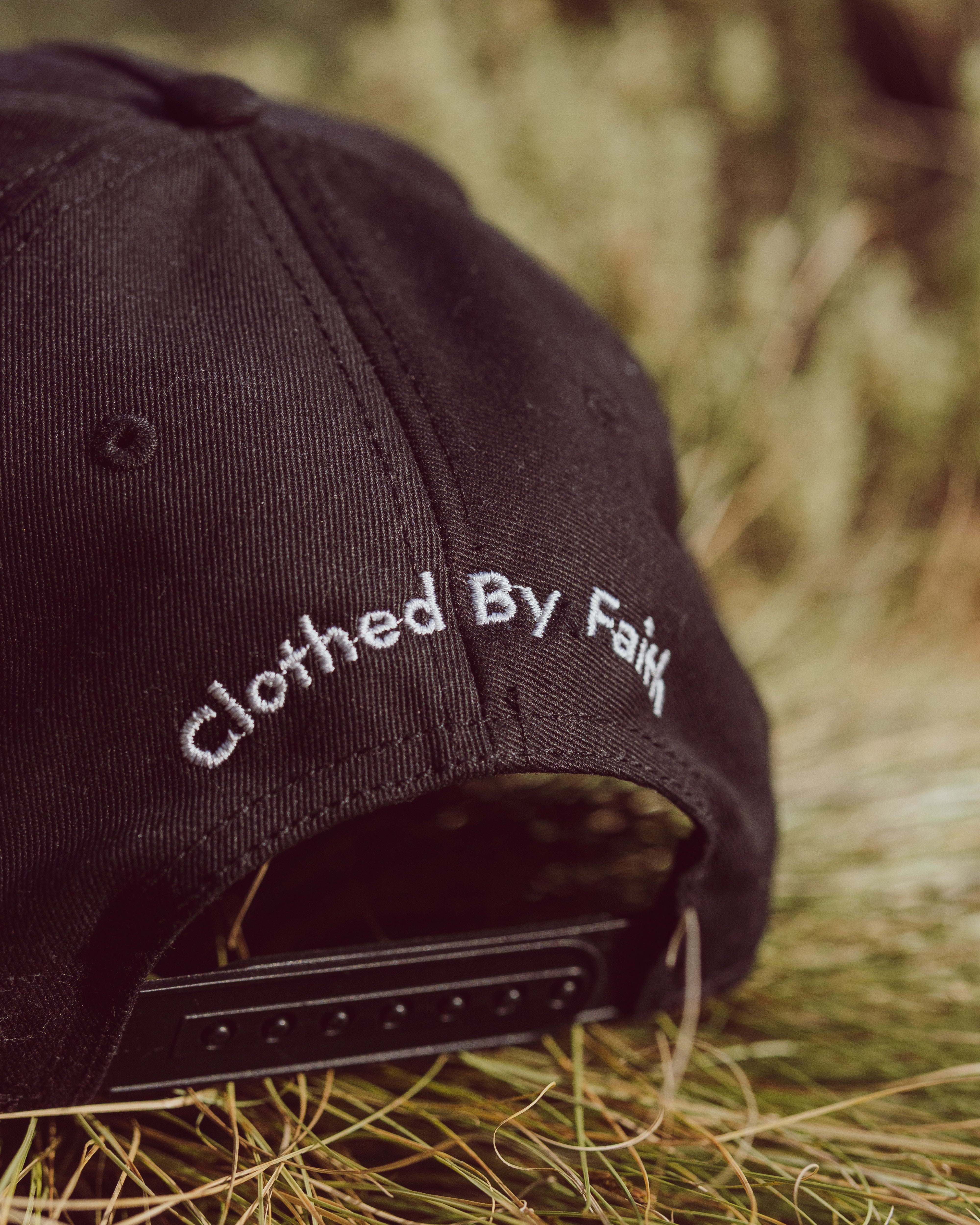 God First Cap - Black