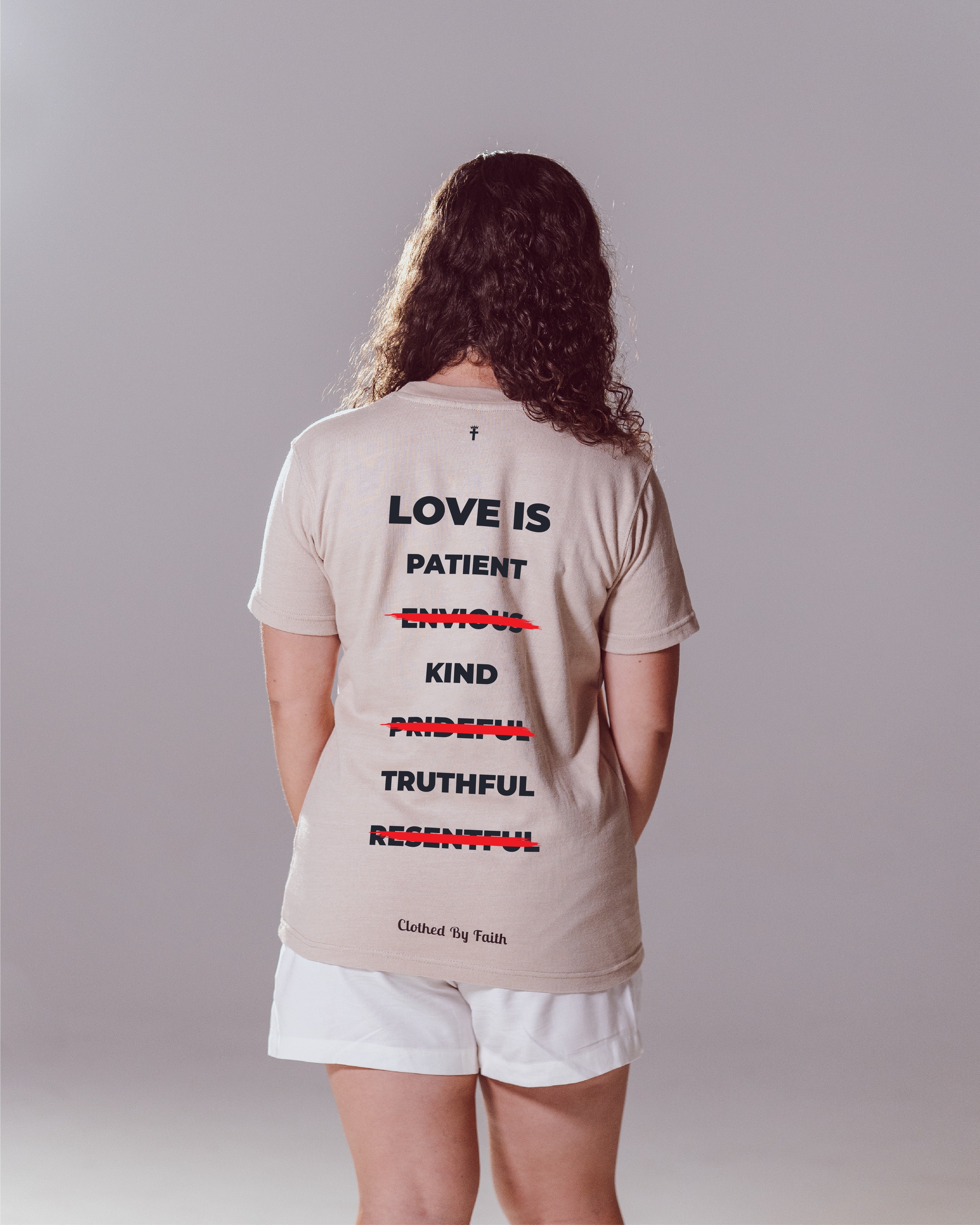 Love Is T-Shirt - Oat